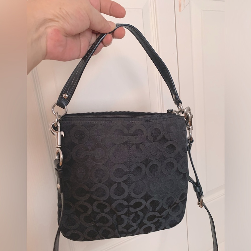 coach small monogram crossbody bag